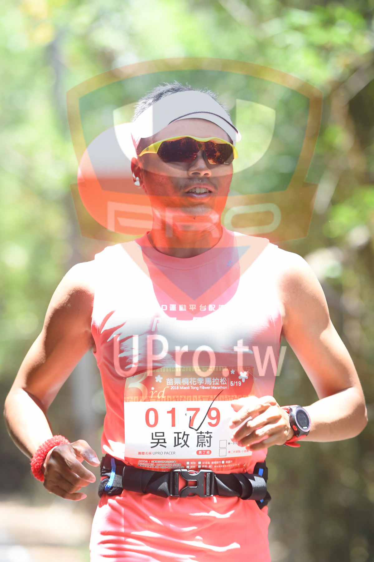 , 5,19,2018 Miaoli Tong Fiöwer Marathon,0179,,INIちUPRO PACER|綠色隧道3|中年人