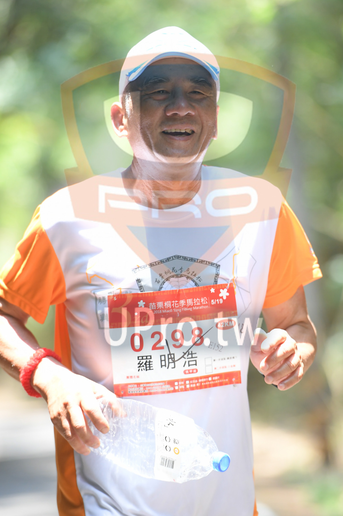 *5/19,2018 Miaoli Tong Fiower Marathon,42KM,0298|綠色隧道4|中年人