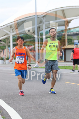 2018 第九屆阿甘盃公益路跑(Soryu Asuka Langley)：Guide Runner,陪跑,障跑者,九屆阿甘盃公益路跑,3240,10K