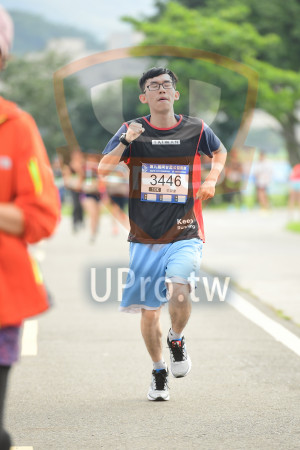 終點1(中年人)：TAIWAN,第九屆阿甘盃公益路跑,3446,10K,Keep,Runding