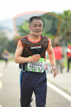 終點1(中年人)：TAIWAN,公益路跑,5502,5K,李福瑞