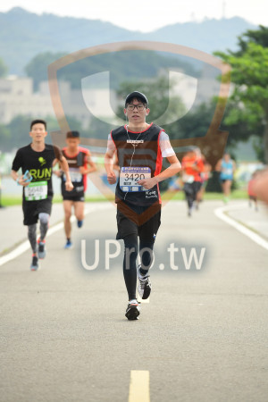 終點1(中年人)：UN,阿甘盃公益路,3420,10K,Keep,8,Running,ヅ