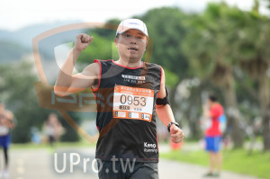 終點2(中年人)：「AIWAN,0953,21K,Keep,Running