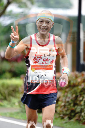 ()：愛跑者,馬拉松:,42K男A組,藍宇廷,4317