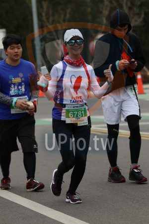 ()：LOVE,TAIWAN,2019金門馬拉松,半程雋拉松21.09750,6781,古嘉旻7