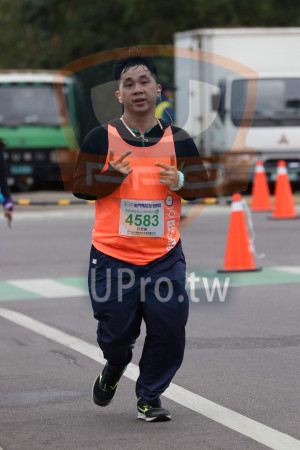 ()：2019金門馬拉松,半程馬拉松21.097 5KM M,4583,許哲綸