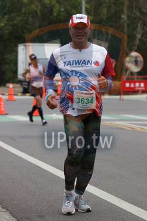 ()：TAIWAN,Discover the World世界走破,2019金門馬拉松,半程馬拉松21.097SKM,3634,高明安