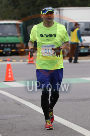 ()：RUNNING,全程馬拉松42.195K,611,林良諺