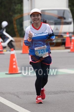 ()：Carrefou,2019金門馬拉松,程馬拉松42.195KM,212,黃子容