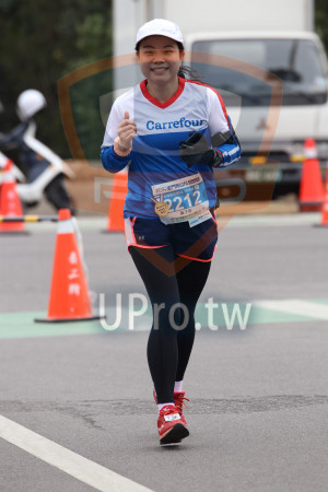 ()：Carrefou,2019金門馬拉松,全程馬拉松42.195KM,Nancy,Go,212,黃子容