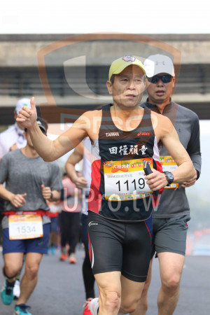 ()：TAIWAN,asics,田徑頑童,11KM健跑組男生组,1119