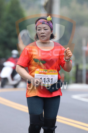 ()：大桔大利…半亘馬拉松,11KM健跑組女生組,陳勉秀,131