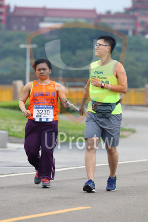 2018 第九屆阿甘盃公益路跑(Soryu Asuka Langley)：itan,ile Runner,視障跑者,第九属阿甘盃公益路跑,3230,10K
